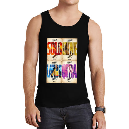 Solo A Star Wars Story Posters Solo Chewie Lando Qira Sci-fi Action Adventure Movie Characters Star Wars Galaxy's Edge Trip Tank Top