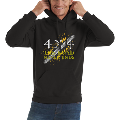 4x4 The Road Never Ends  Unisex Hoodie