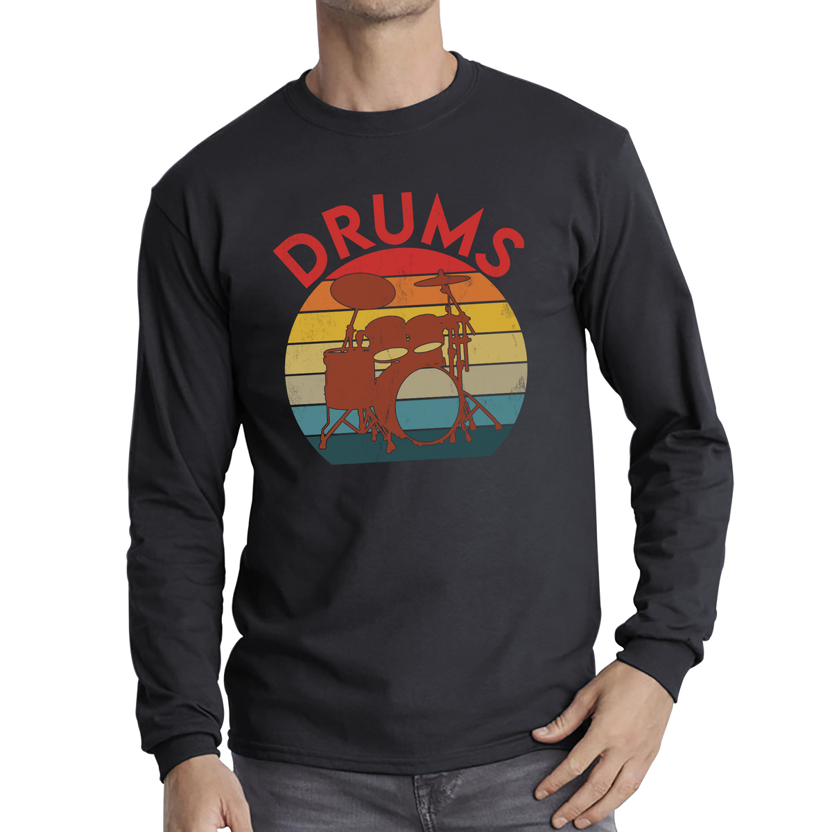 Drums Long Sleeve Shirt