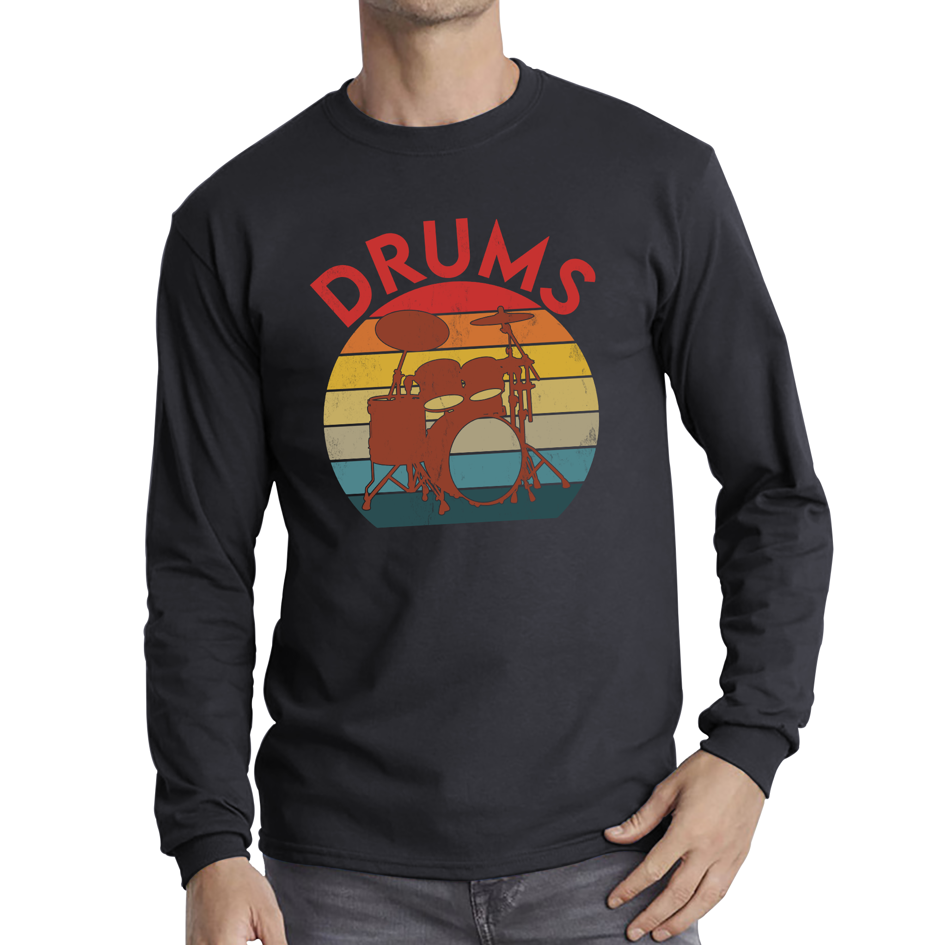 Drums Long Sleeve Shirt