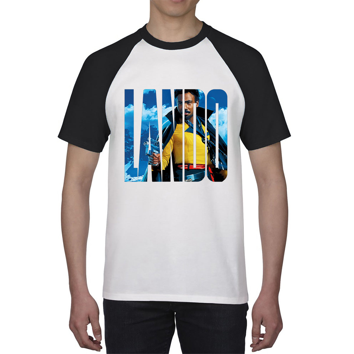 Lando Calrissian Star Wars Fictional Character Solo A Star Wars Story Sci-fi Action Adventure Movie Landonis Balthazar Calrissian III Baseball T Shirt