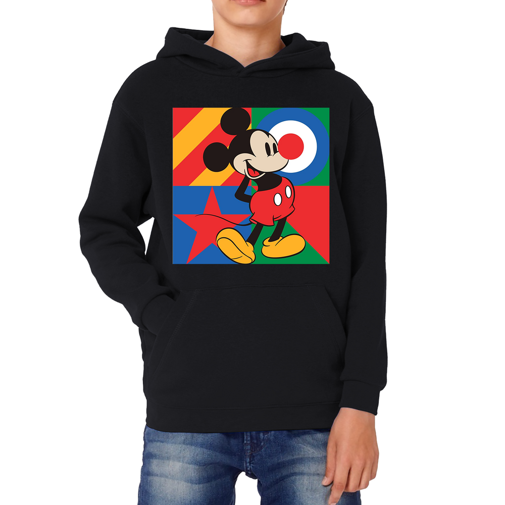 Mickey Mouse Disney Red Nose Day Kids Hoodie. 50% Goes To Charity