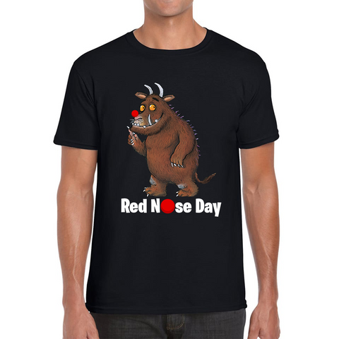 The Gruffalo Red Nose Day Adult T Shirt. 50% Goes To Charity