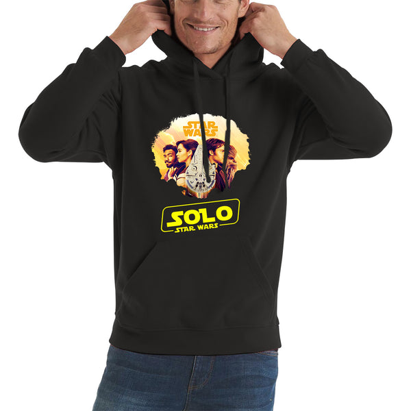 Star Wars Solo Chewie Lando Qira Characters Solo A Star Wars Story Sci-fi Action Adventure Movie Galaxy's Edge Trip Unisex Hoodie