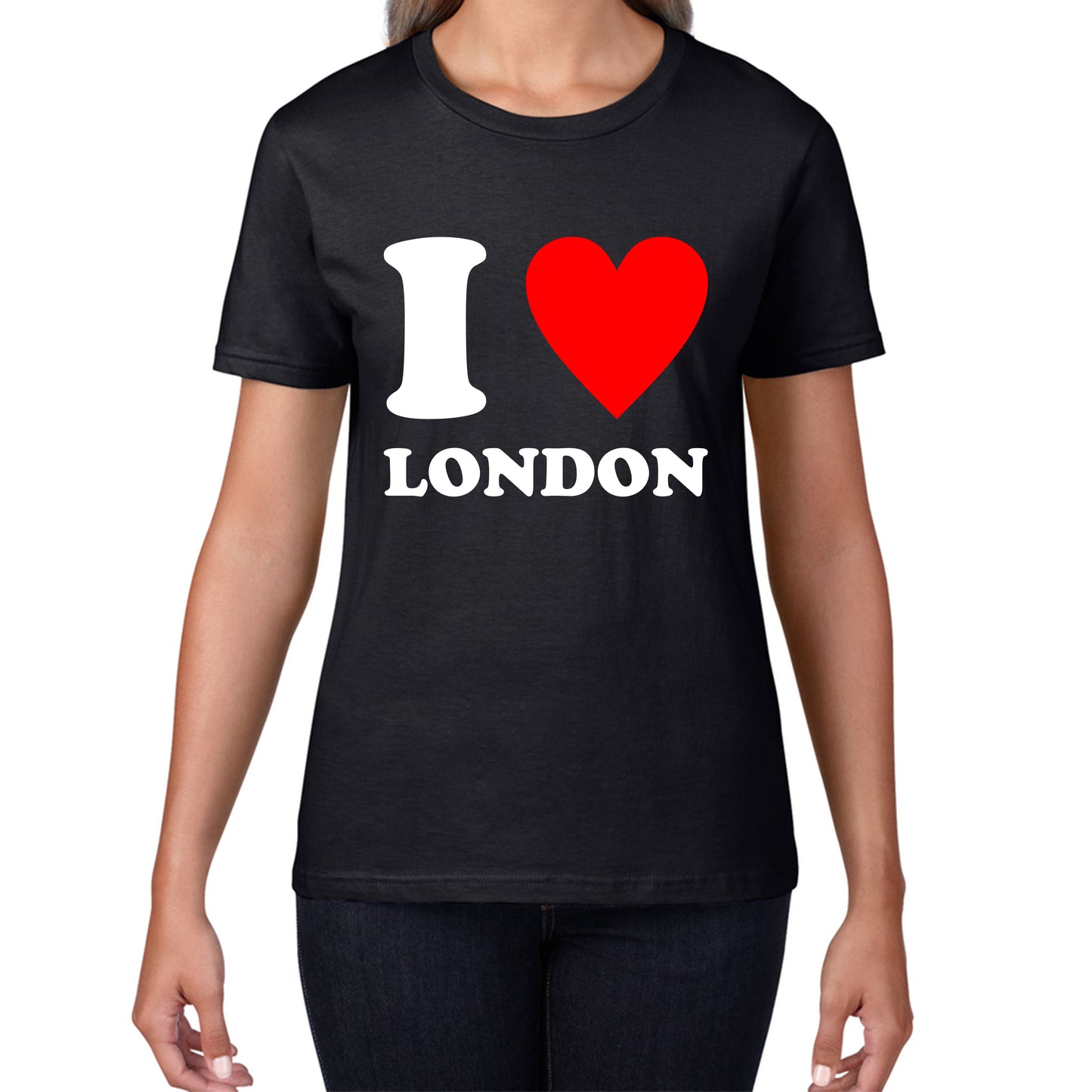 I Love London Capital of England Country Love Souvenir Great Britain Womens Tee Top