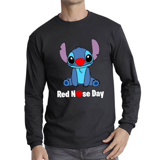 Disney Stitch Red Nose Day T Shirt