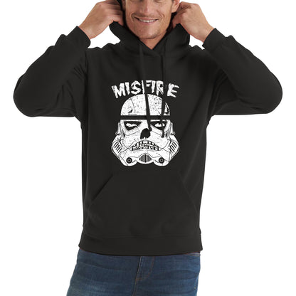 Misfire The Dark Side Made Me Do It Spoof Trooper Armor Helmet Movie Series Unisex Hoodie