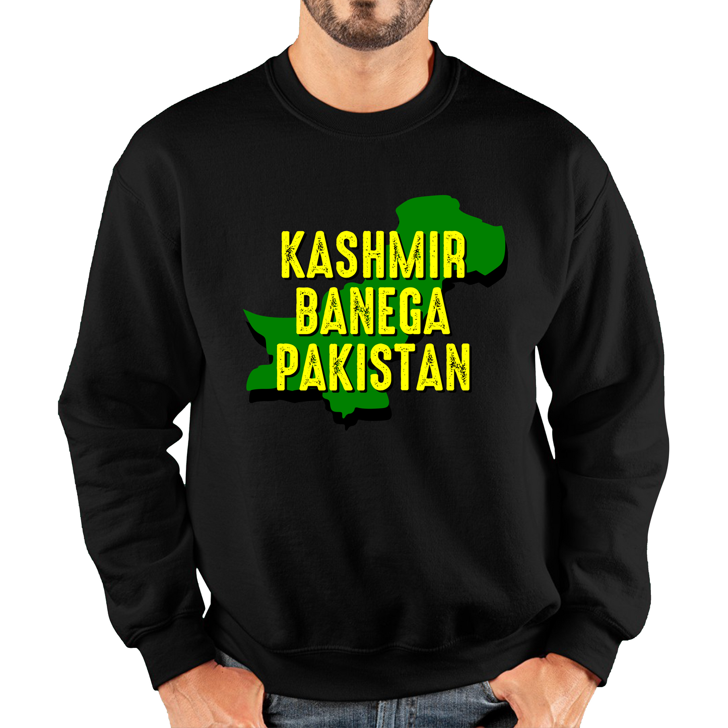 Kashmir Banega Pakistan Stand With Kashmir Sweatshirt