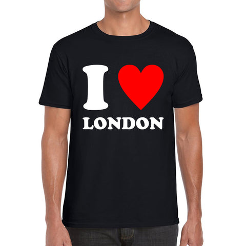 I Love London Capital of England Country Love Souvenir Great Britain Mens Tee Top