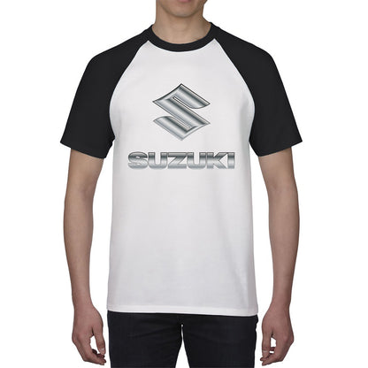 Suzuki Motorcycle Logo Dynamic Riding Suzuki Motorsports Suzuki Motorcycle Motocross Bike Racing Baseball T Shirt