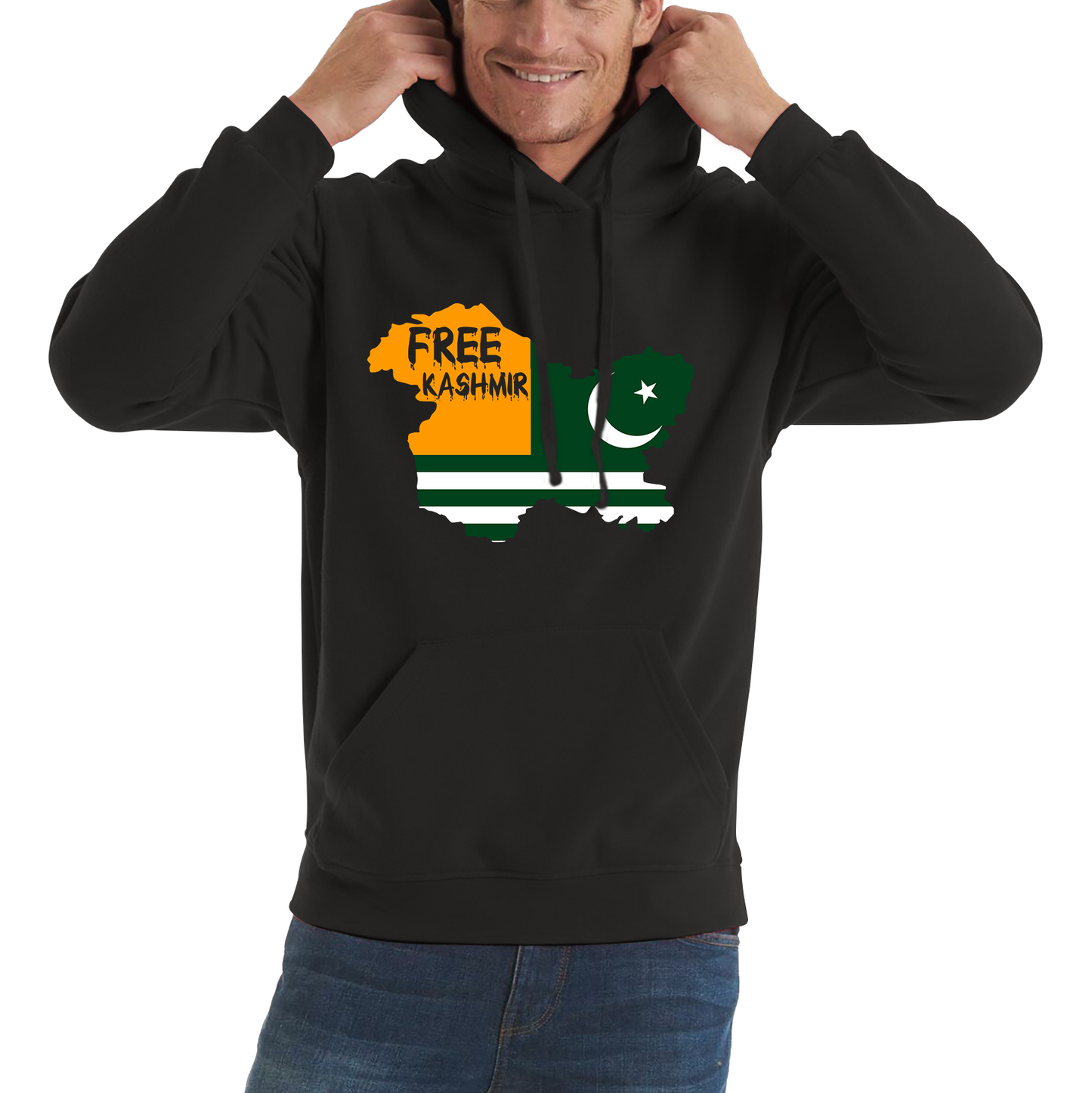 Free Kashmir From India Hoodie