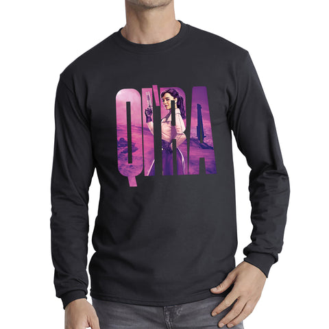 Qi'ra Star Wars Fictional Character Solo A Star Wars Story Sci-fi Action Adventure Movie Galaxy's Edge Trip Long Sleeve T Shirt