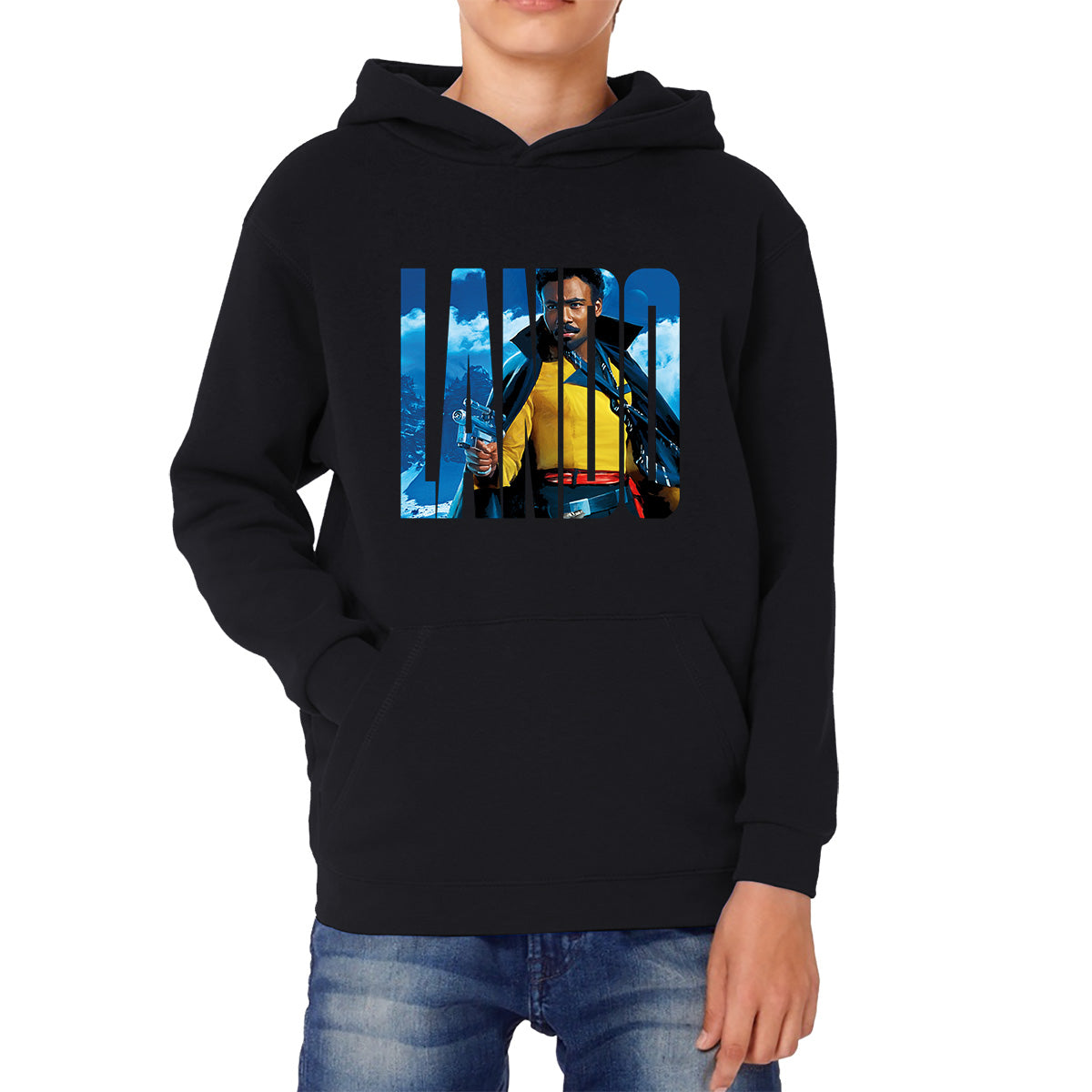 Lando Calrissian Star Wars Fictional Character Solo A Star Wars Story Sci-fi Action Adventure Movie Landonis Balthazar Calrissian III Kids Hoodie