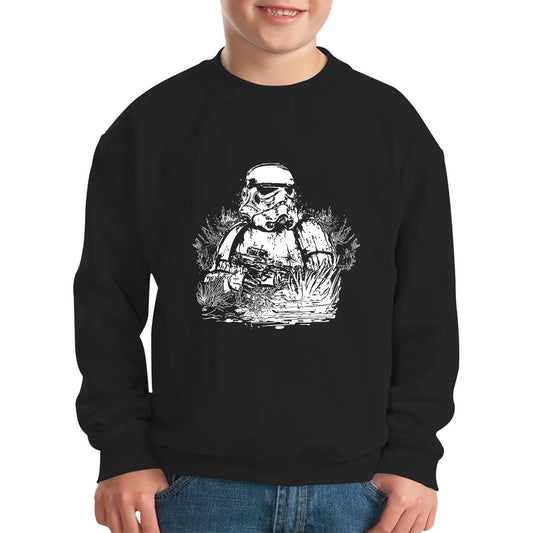 Storm Pooper Under The Sea The Force is Strong With This One Fighter Movie Series Kids Jumper