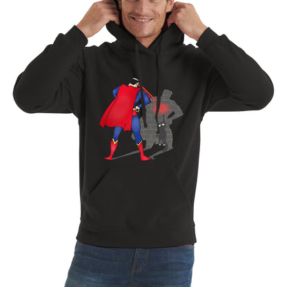 Bigman With Cat Funny Spider Cat Comics Black Cat Spider Movie Unisex Hoodie