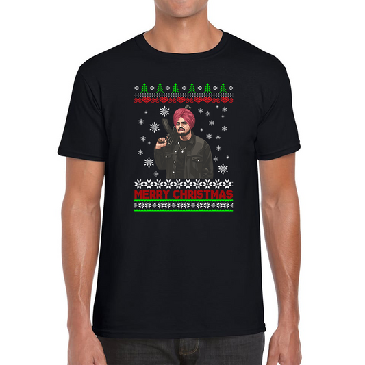 sidhu moose wala christmas t shirt
