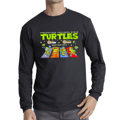 Springfield Children Green Turtles Select Your Turtle Cartoon Spoof Lovers Gift Long Sleeve T Shirt