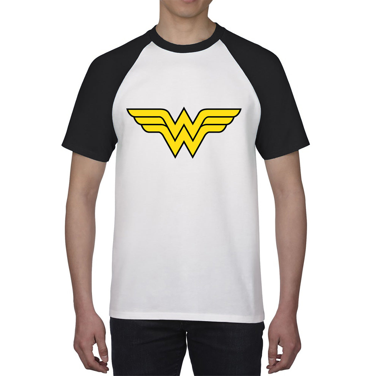 Wonder Woman Logo Superhero Wonder Girl Super Woman Comic Book Character Baseball T Shirt