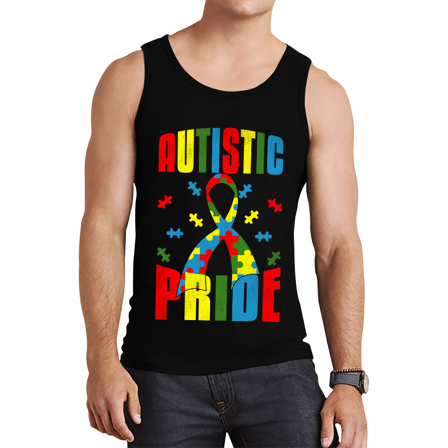 Autistic Pride Autism Awareness Tank Top
