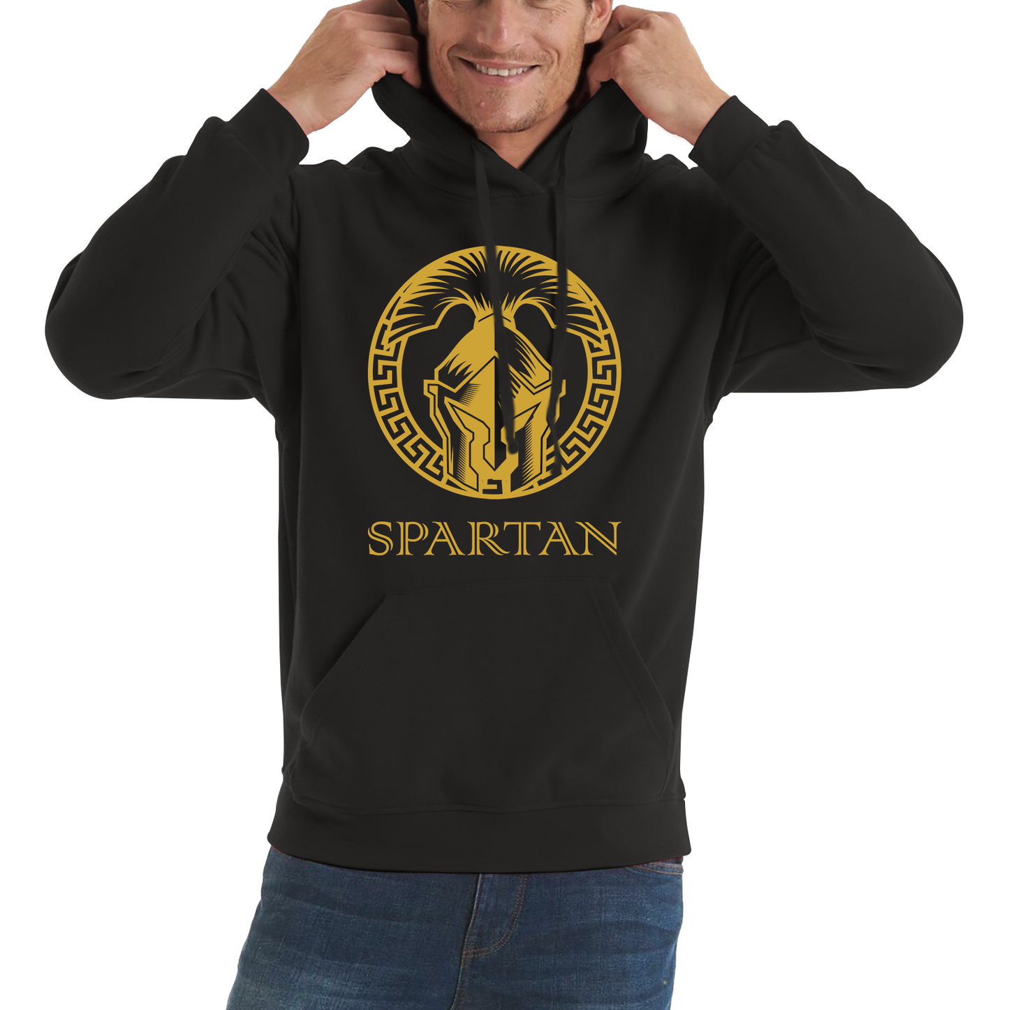 Spartan Helmet Logo Hoodie