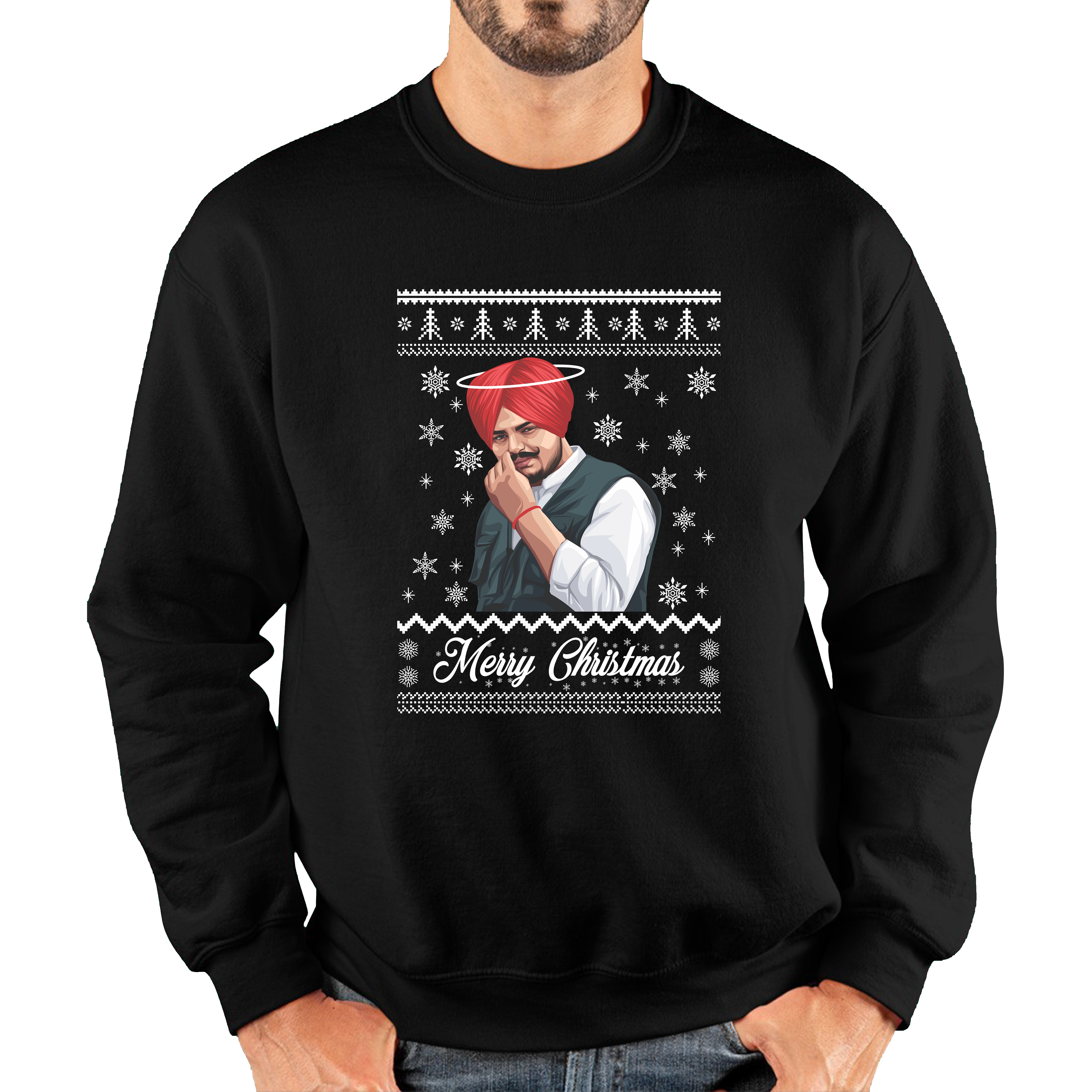Punjabi 2025 christmas sweater