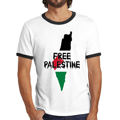 Free Palestine Stand With Palestine Muslim Lives Matter End Israeli Occupation Freedom Ringer T Shirt