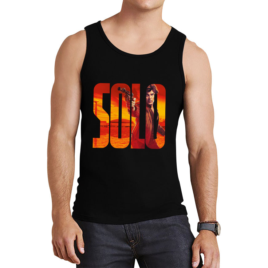 Han Solo Star Wars Fictional Character Solo A Star Wars Story Sci-fi Action Adventure Movie Star Wars Databank Tank Top