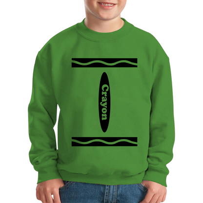 Green Crayon Costume