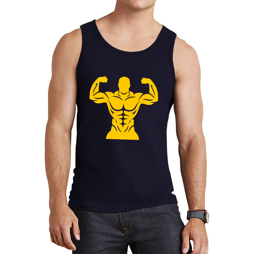 Muscle Bodybuilding Six Pack Abs Gym Fitness Workout Bodybuilding Abdominis Muscle Body Flexing Tank Top