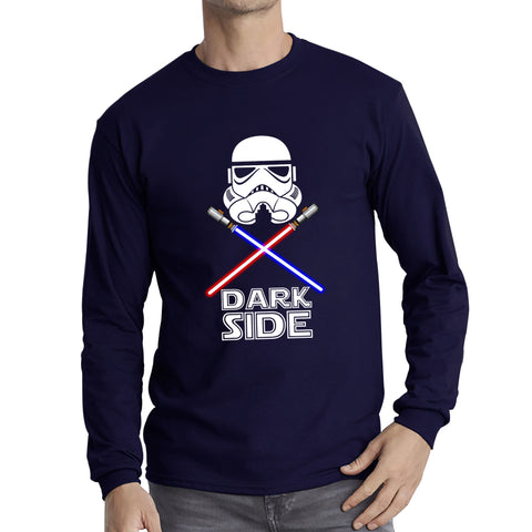 Stormtrooper Dark Side Star Wars Galactic Empire Space Marines Empire Strikes Back Disney Star Wars Day 46th Anniversary Long Sleeve T Shirt