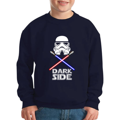 Stormtrooper Dark Side Star Wars Galactic Empire Space Marines Empire Strikes Back Disney Star Wars Day 46th Anniversary Kids Jumper