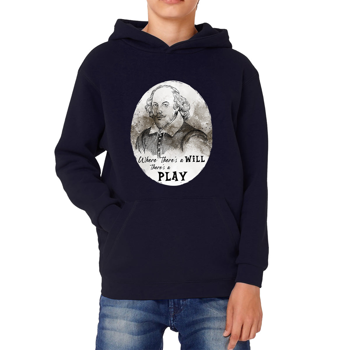 Where There’s a Will There’s a Play Kids Hoodie