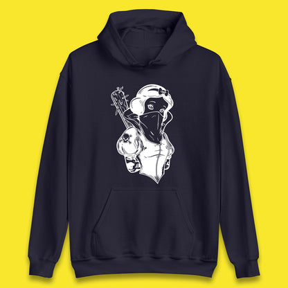 Not So Snow White Twisted Rock Parody Disney Princess Gangster Skull Tattoo Punk Princess Tattooed Emo Alice In A Jack Unisex Hoodie