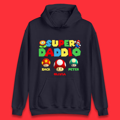 Personalised Super Daddio Hoodie