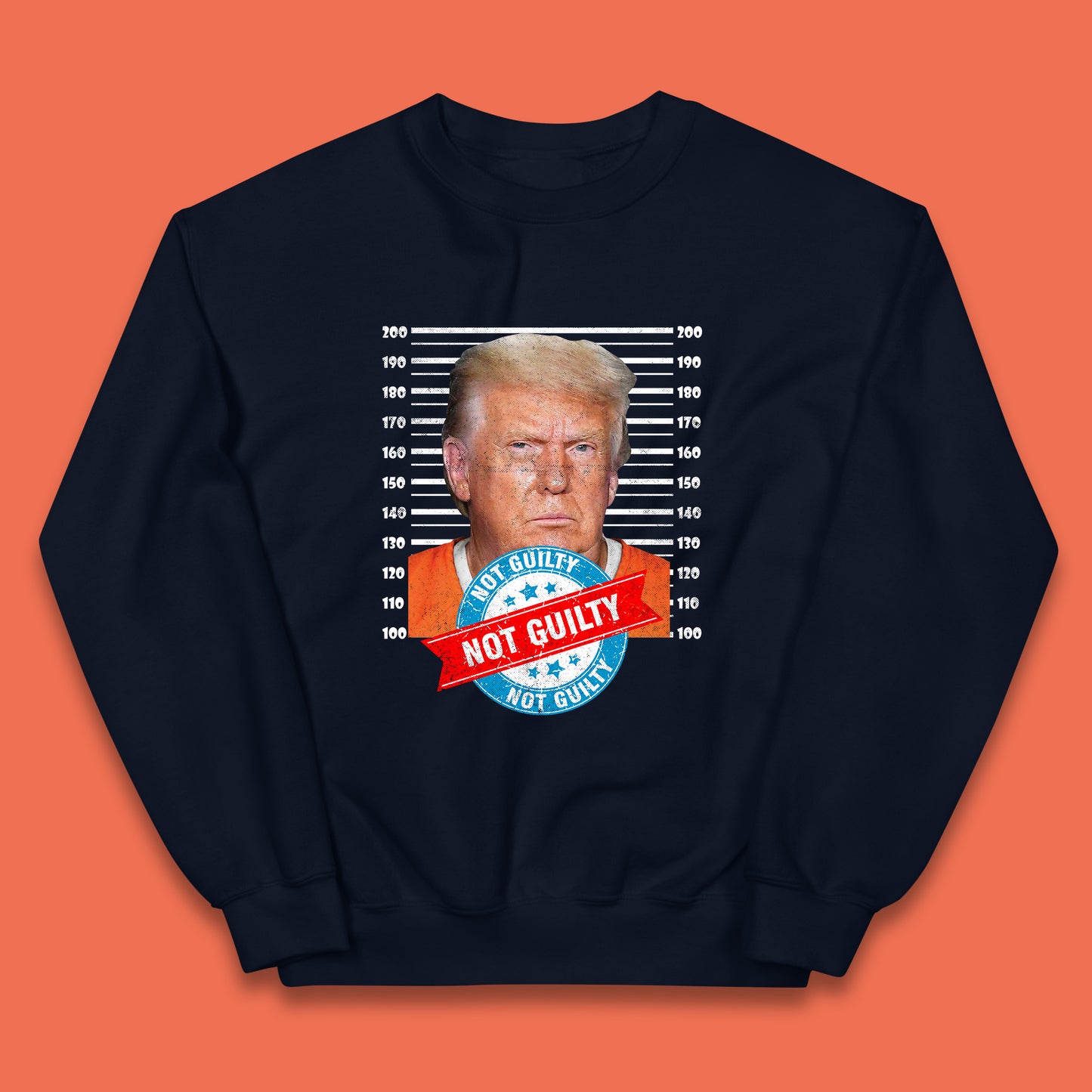  Donald Trumps Mugshot Kids Jumper