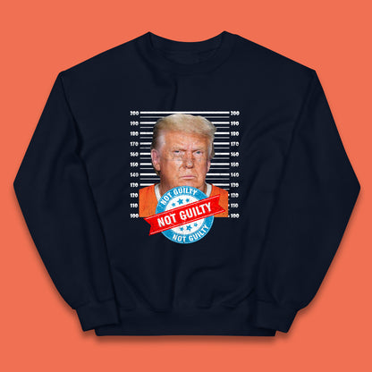  Donald Trumps Mugshot Kids Jumper
