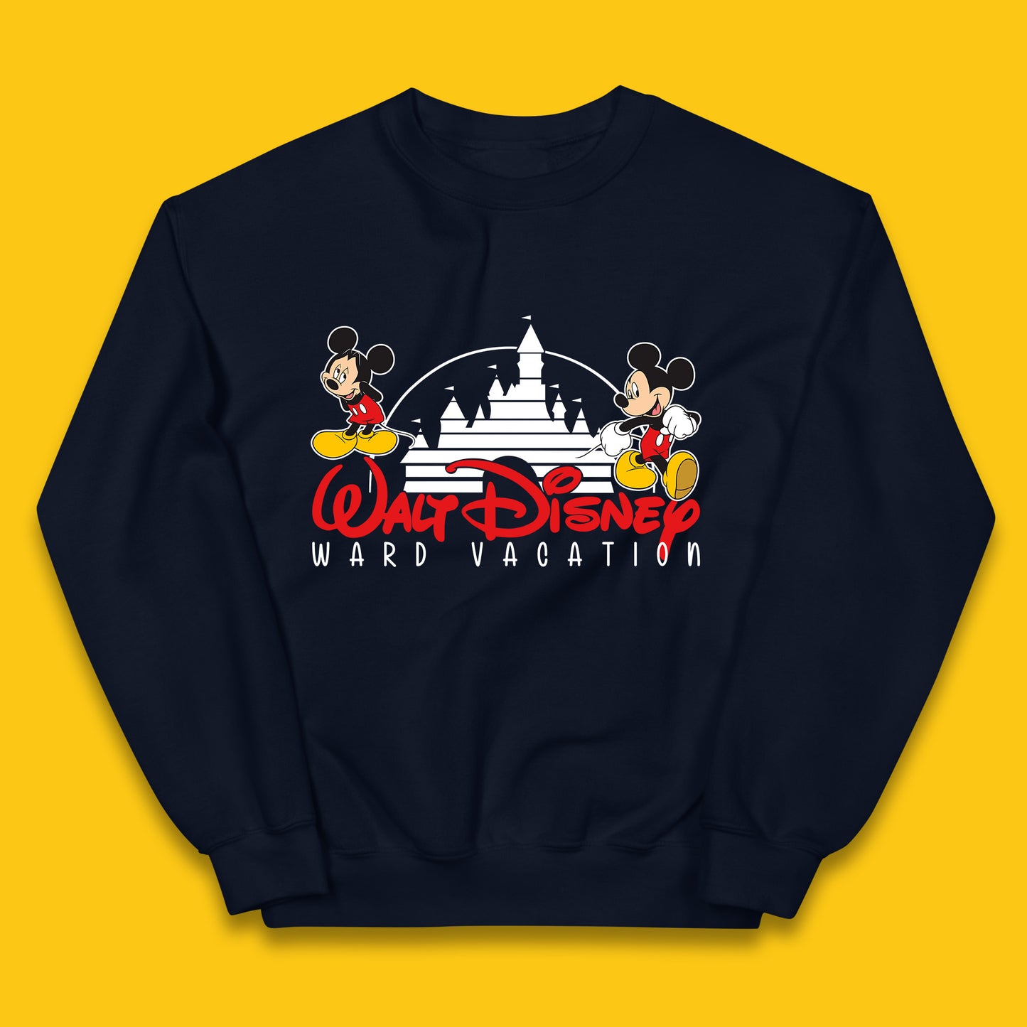 Walt Disney Ward Vacations Disney Castle Magic Kingdom Disney World Trip Kids Jumper