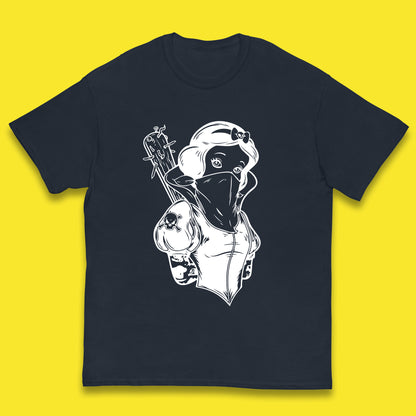 Not So Snow White Twisted Rock Parody Disney Princess Gangster Skull Tattoo Punk Princess Tattooed Emo Alice In A Jack Kids T Shirt