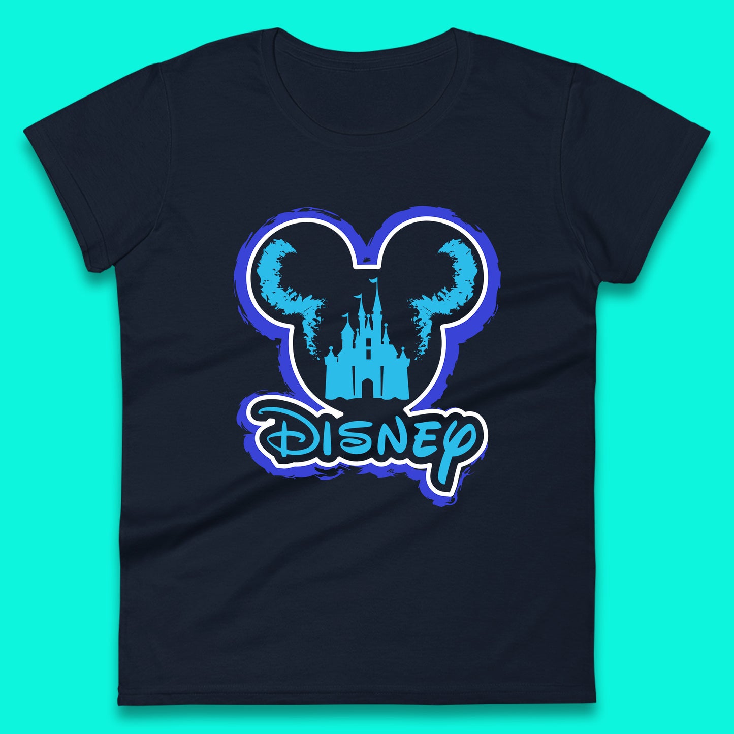 Disney Mickey Mouse Minnie Mouse Disney Castle Magical Kingdom Disney World Trip Womens Tee Top