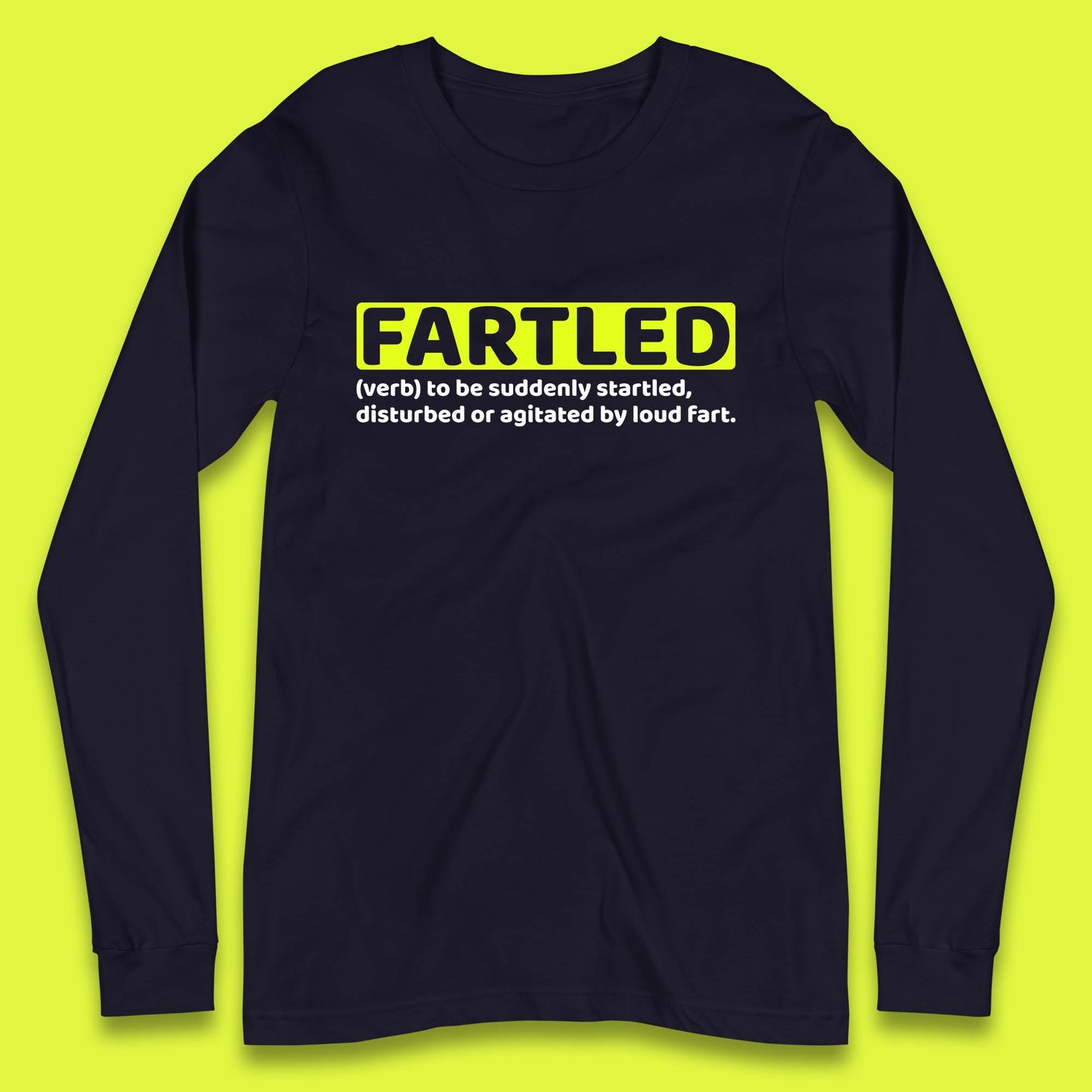 Fartled Definition Funny Sarcastic Dictionary Fart Humor Rude Offensive Joke Tank Top