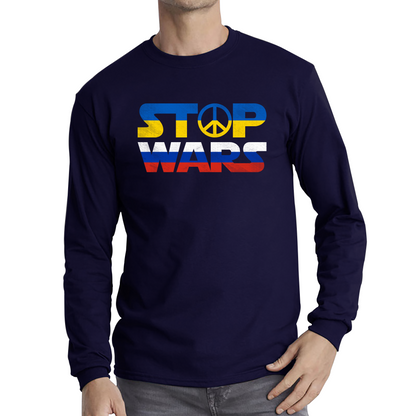 Russia Ukraine Long Sleeve T Shirt for Sale