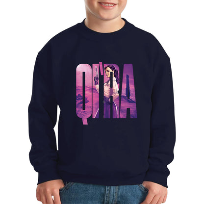 Qi'ra Star Wars Fictional Character Solo A Star Wars Story Sci-fi Action Adventure Movie Galaxy's Edge Trip Kids Jumper