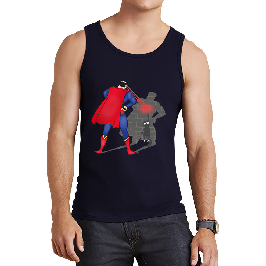 Bigman With Cat Funny Spider Cat Comics Black Cat Spider Movie Tank Top