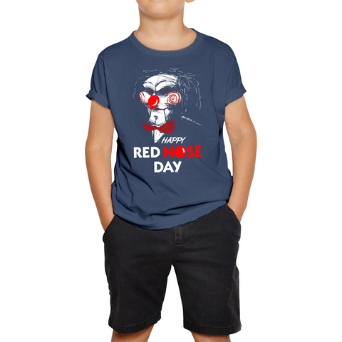 Jigsaw Happy Red Nose Day Kids T Shirt. 50% Goes To Charity