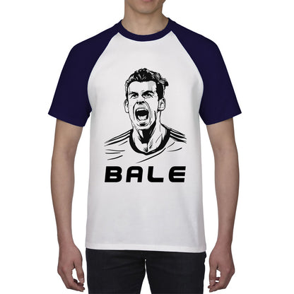 Football Player Retro Style Portrait Soccer Player Welsh Former Professional Footballer Sports Champion Baseball T Shirt