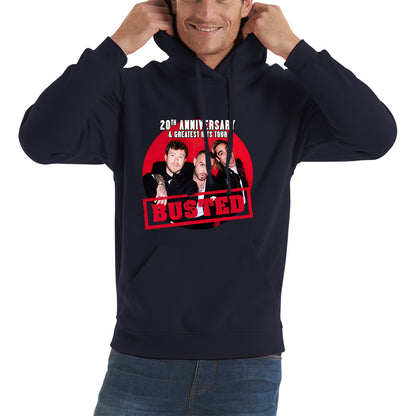 Busted Are Back To Celebrate Their 20th Anniversary Musician Band Busted Singers Unisex Hoodie