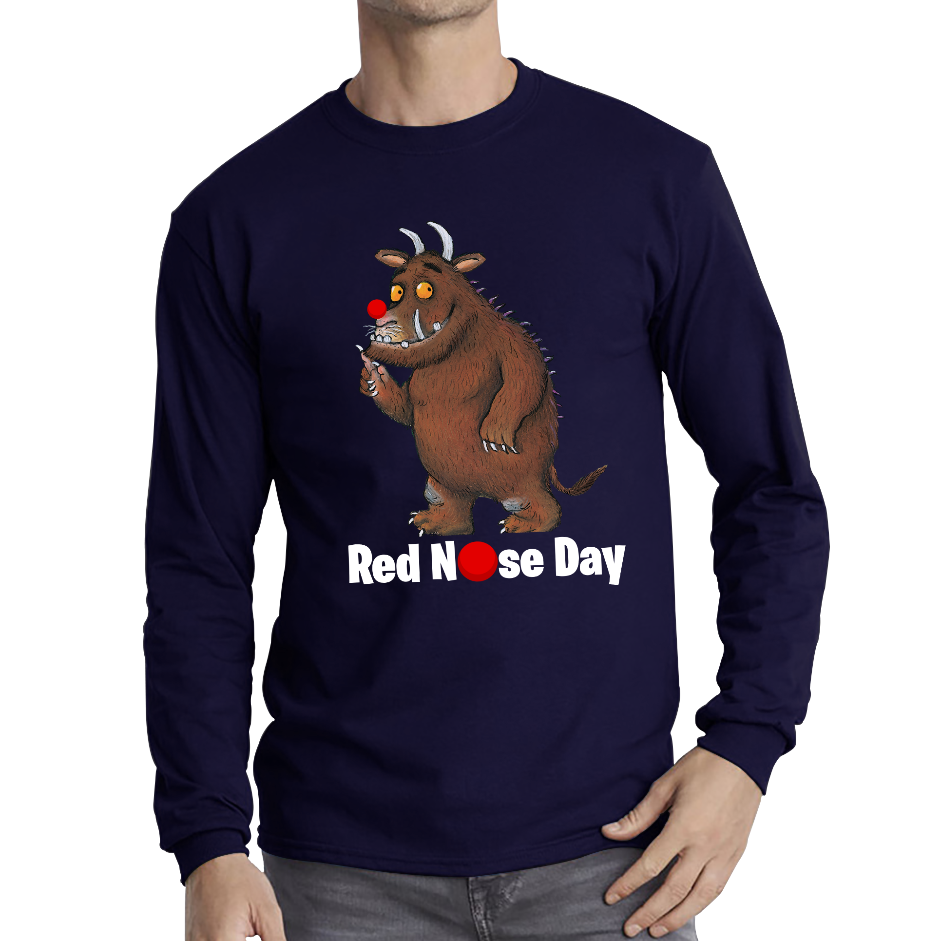 Red Nose Day 2024 Long Sleeve Shirt