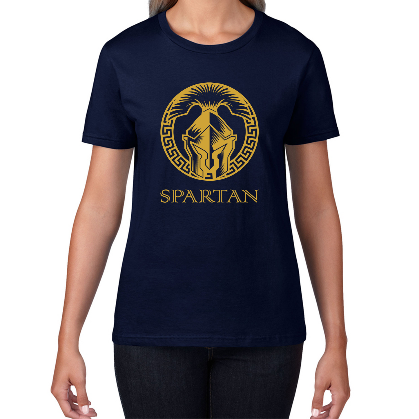 Spartan Helmet Logo T Shirt