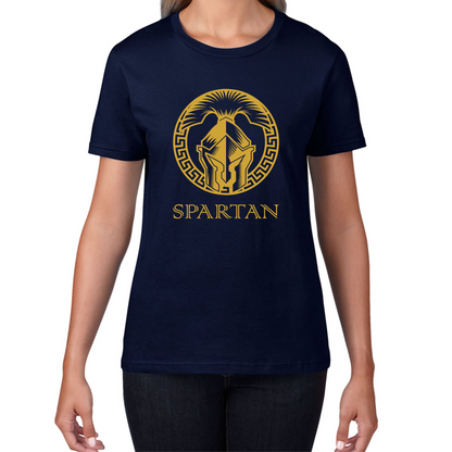 Spartan Helmet Logo T Shirt