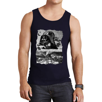 The Force Is Strong With This One Vintage Poster Graphic Movie Series Tank Top